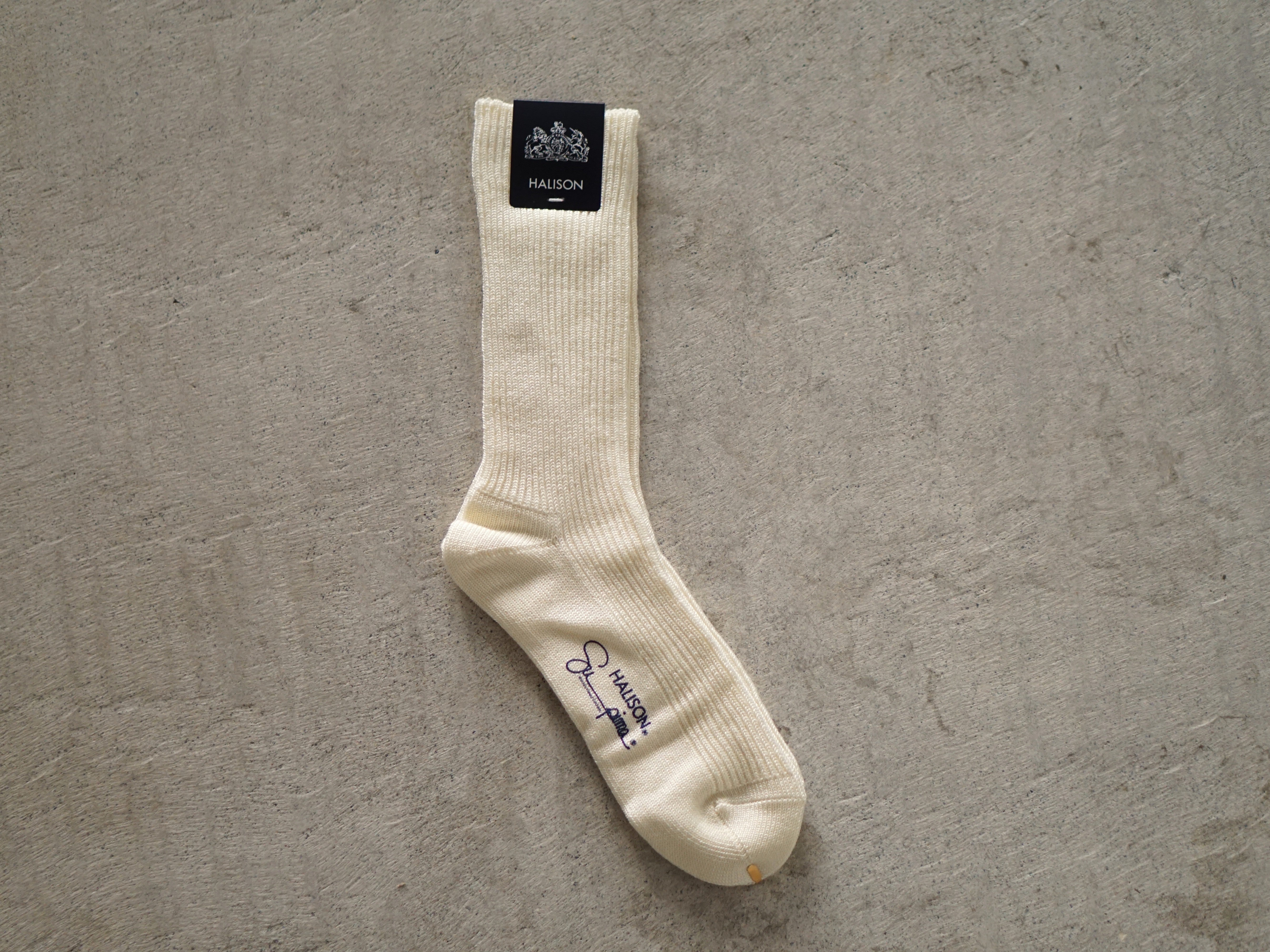 HALISON  Supima Rib Socks