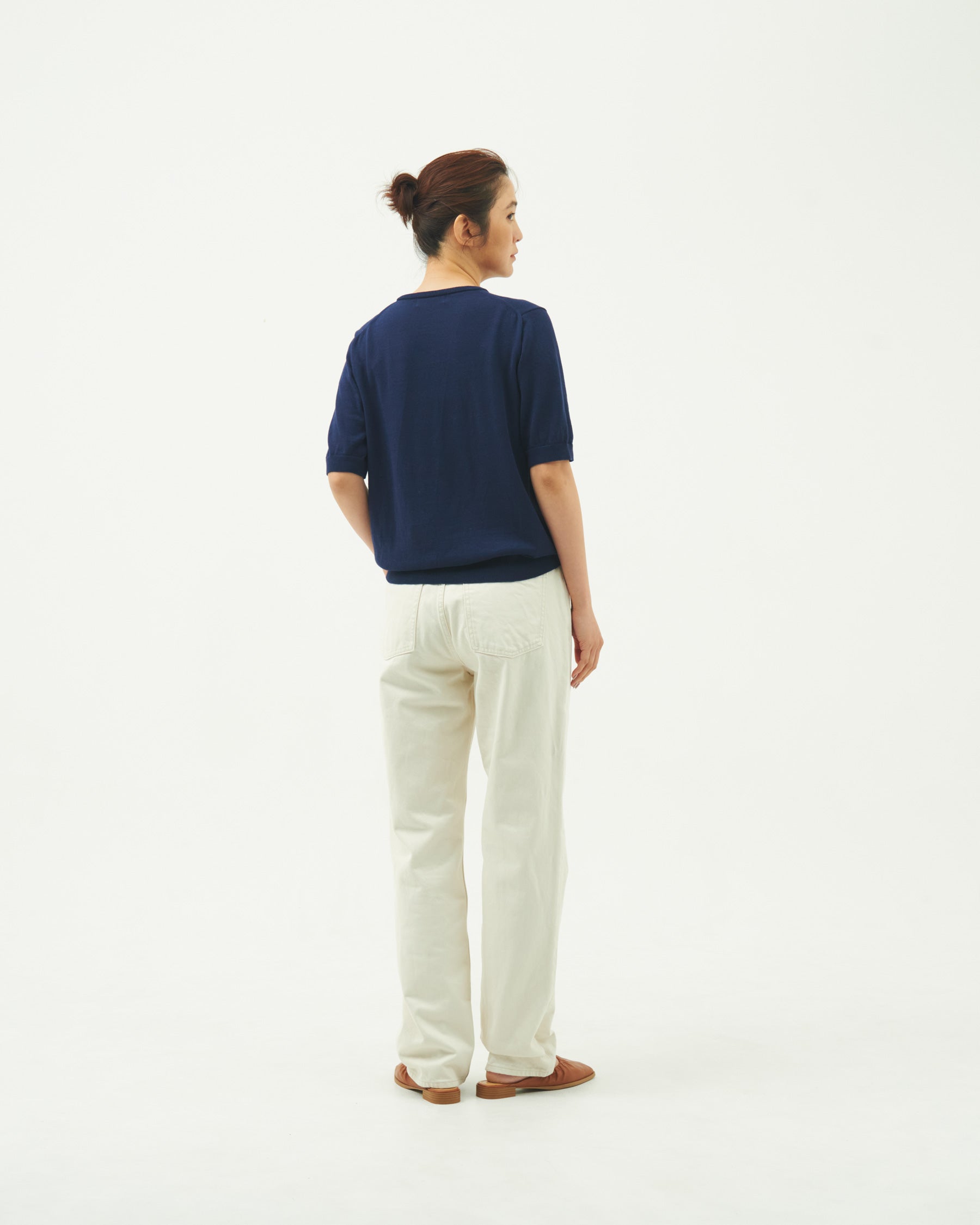 【WOMEN】ICE COTTON CREW NECK
