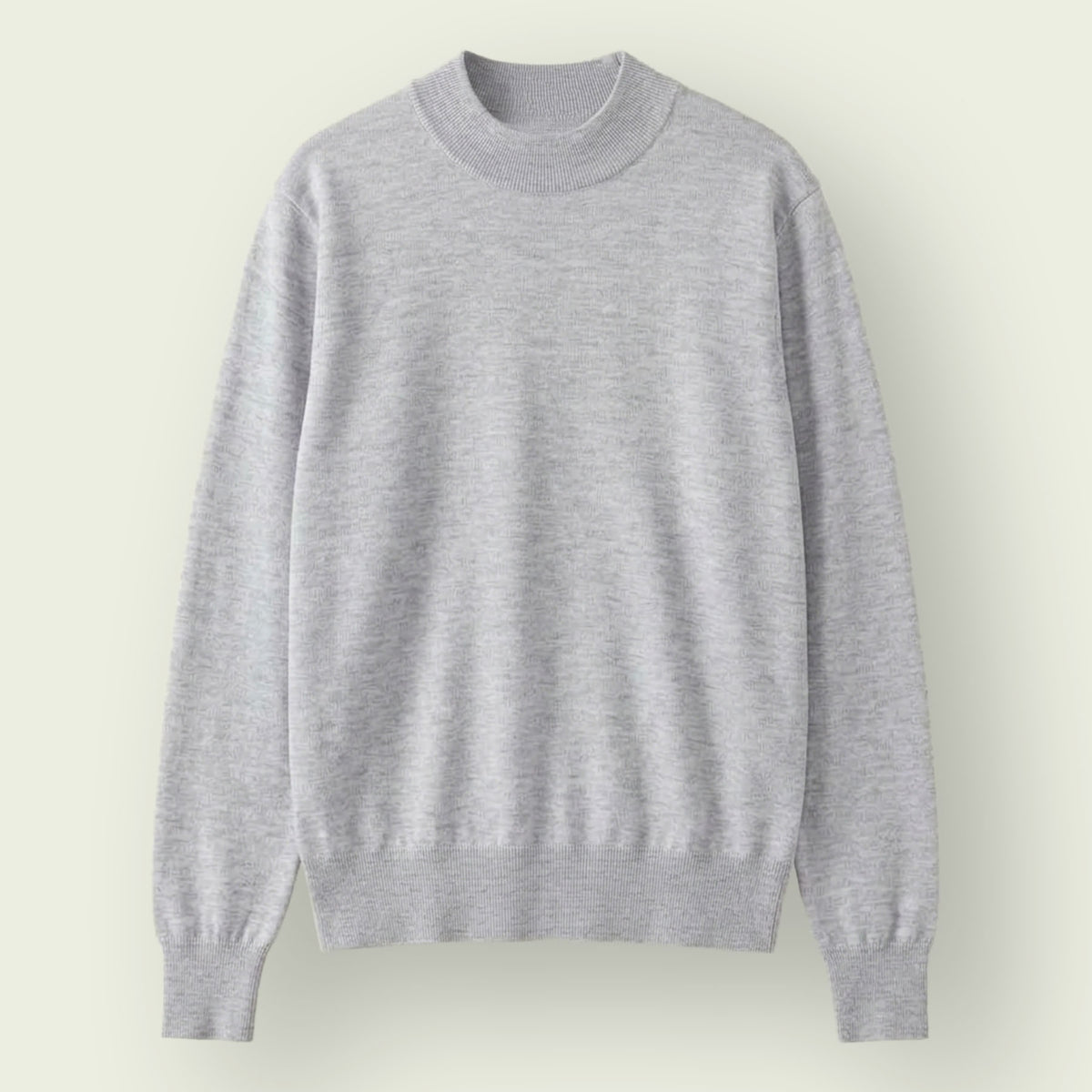18G Silk Cashmere Mockneck