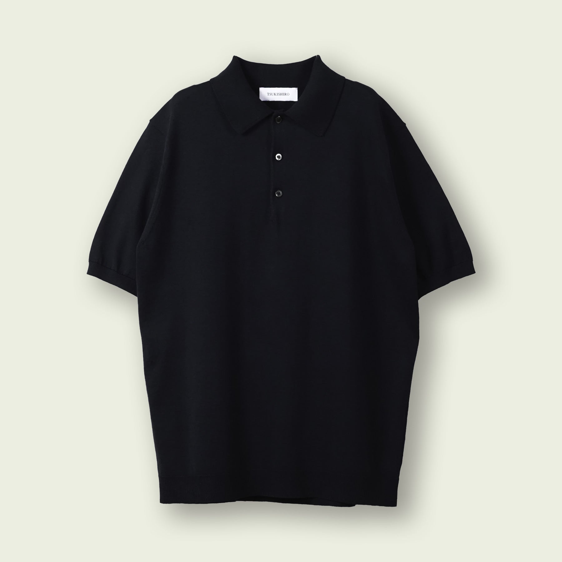 【NEW】SEA ISLAND COTTON POLONECK