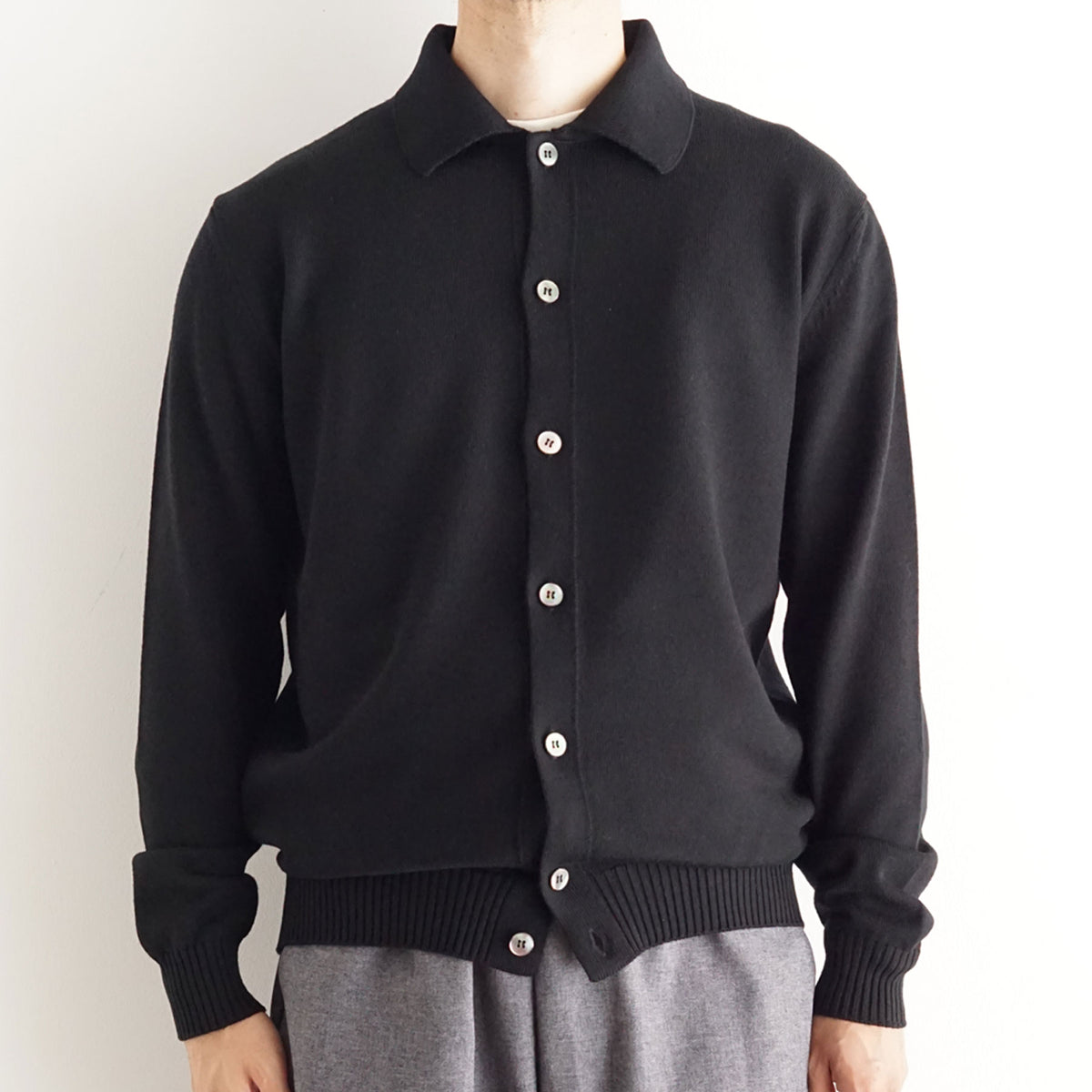 10G MERINO WOOL SHIRT BLOUZON