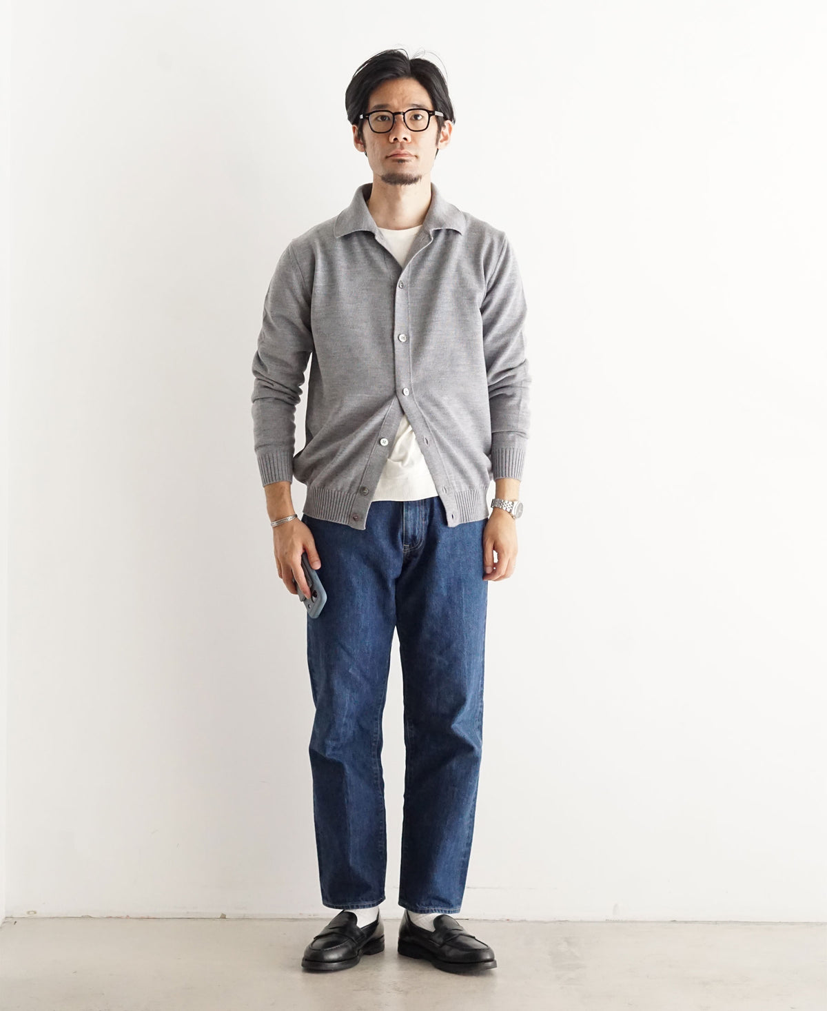 10G MERINO WOOL SHIRT BLOUZON
