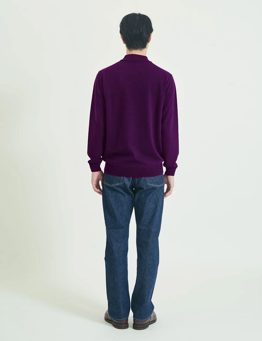 【限定カラー】12G Lightweight Merino Wool Mockneck