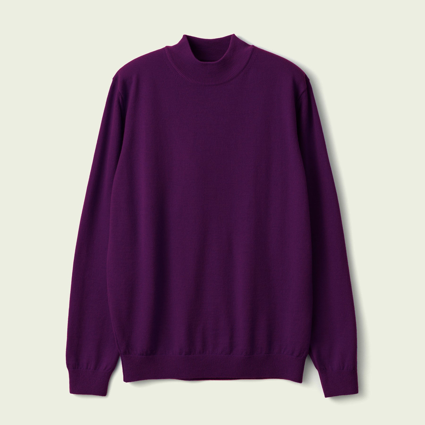 【限定カラー】12G Lightweight Merino Wool Mockneck