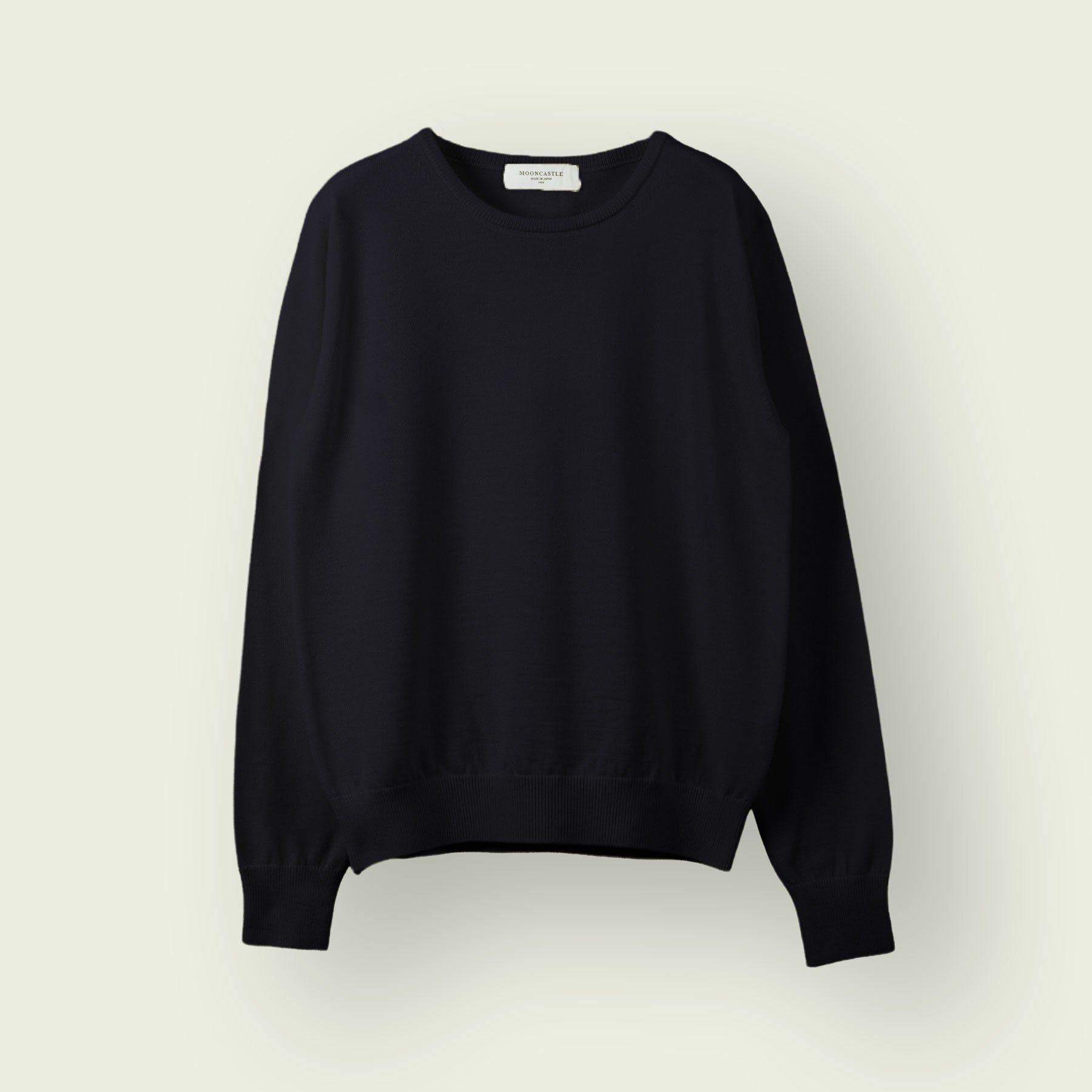 【WOMEN】12G Lightweight Merino Wool Crewneck