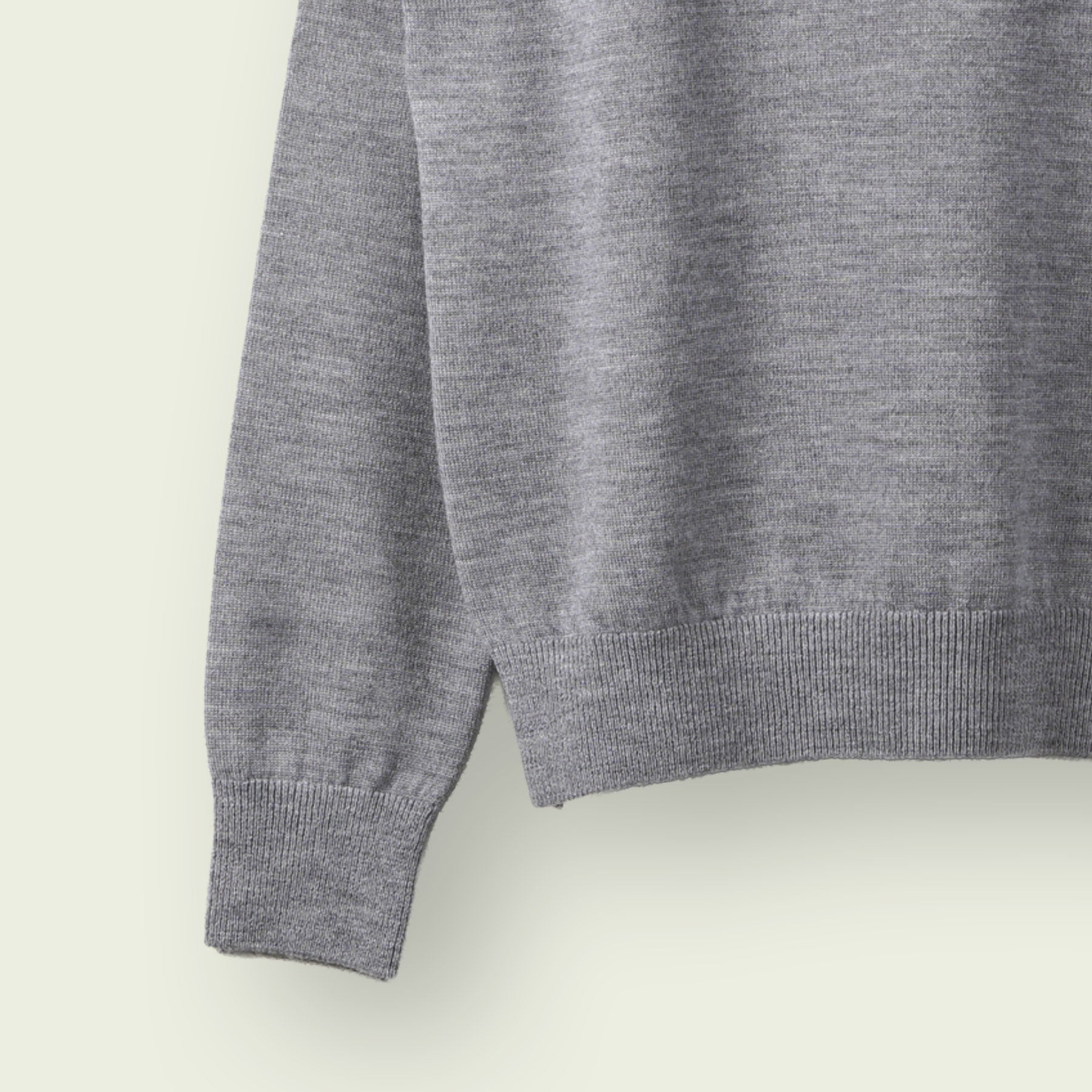 【WOMEN】12G Lightweight Merino Wool Crewneck