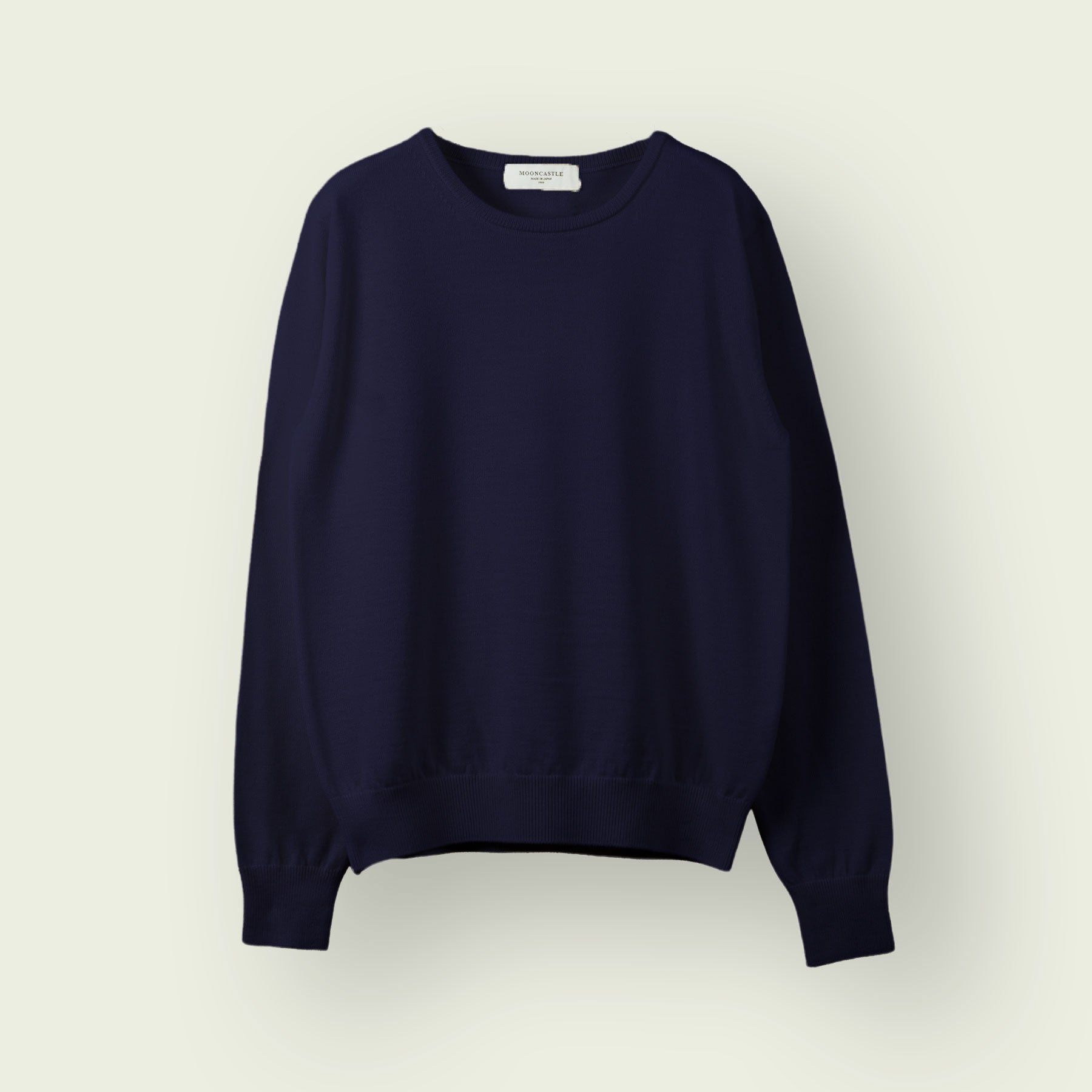 【WOMEN】12G Lightweight Merino Wool Crewneck