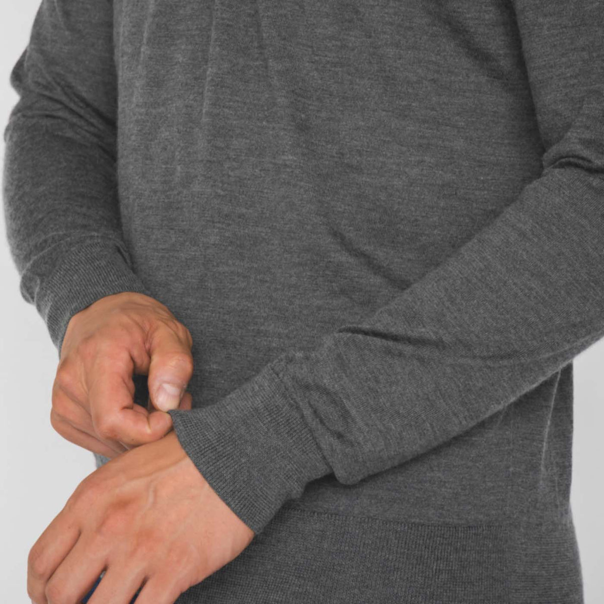 18G Silk Cashmere Mockneck