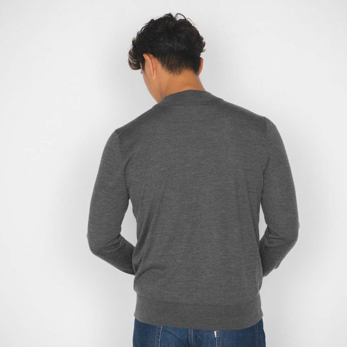 18G Silk Cashmere Mockneck
