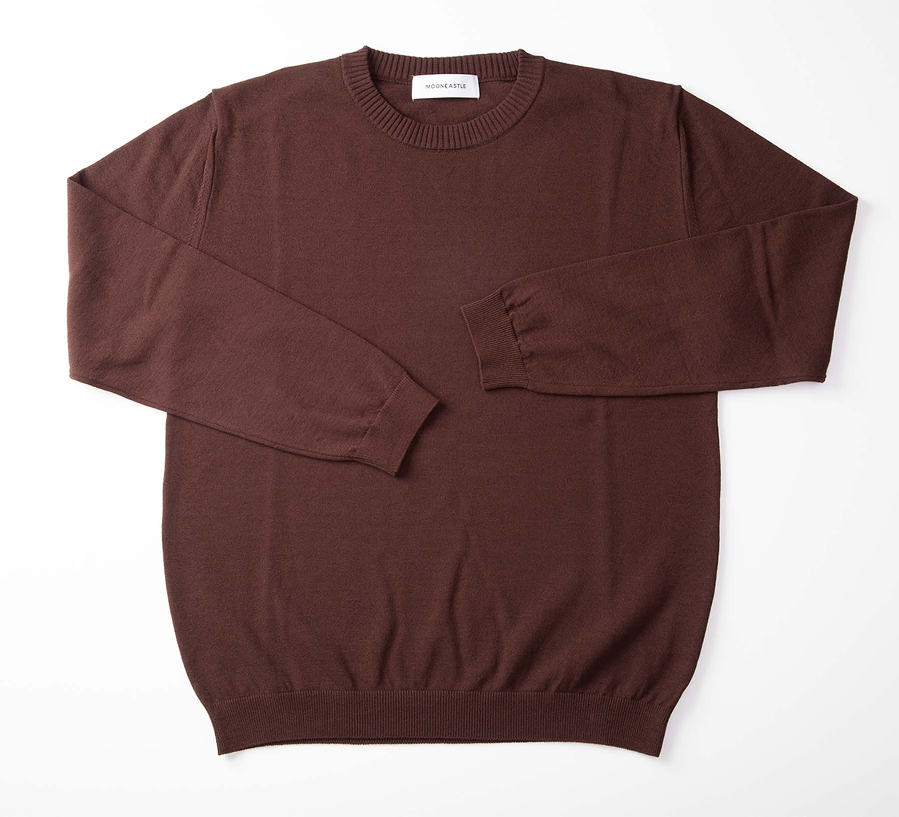 ICE COTTON LONG CREWNECK